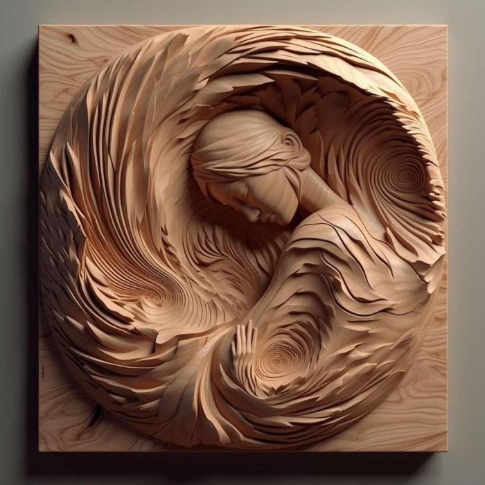 نموذج ثلاثي الأبعاد لآلة CNC 3D Art 